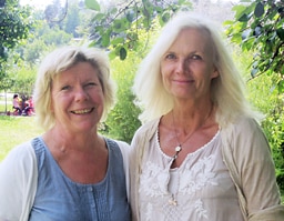 Marina Borchert och Anette Lindberg
