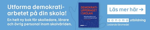 Annons: Sanoma: Ny bok om demokratiarbetet