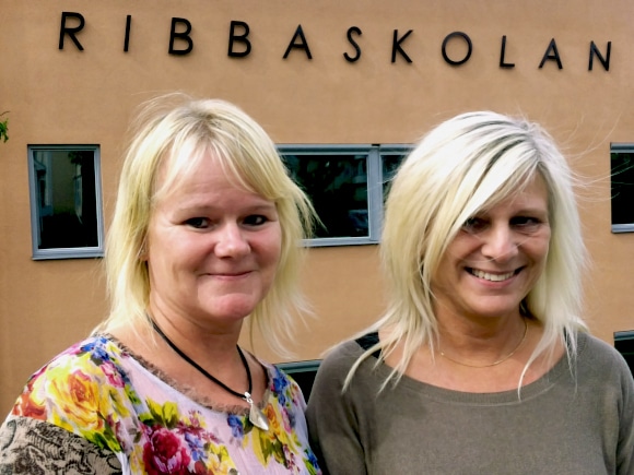 Carina Tallefors och Karin Isaksson är lärare på Ribbaskolan i Jönköpings kommun.