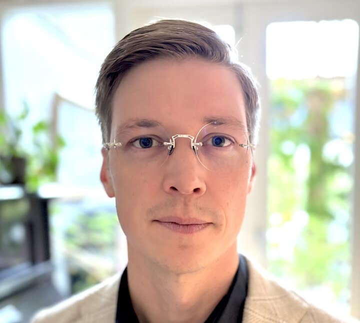 Forskarporträtt av David Sandberg.